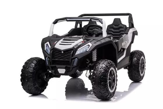 555*2 Motore Bianco 24V Ragazzi Ride On Car 2022 UTV elettrico ricaricabile con due posti