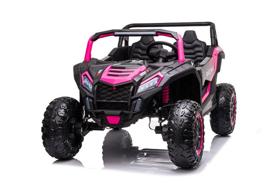 555*2 Motore Bianco 24V Ragazzi Ride On Car 2022 UTV elettrico ricaricabile con due posti