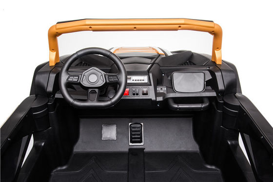 555*2 Motore Bianco 24V Ragazzi Ride On Car 2022 UTV elettrico ricaricabile con due posti