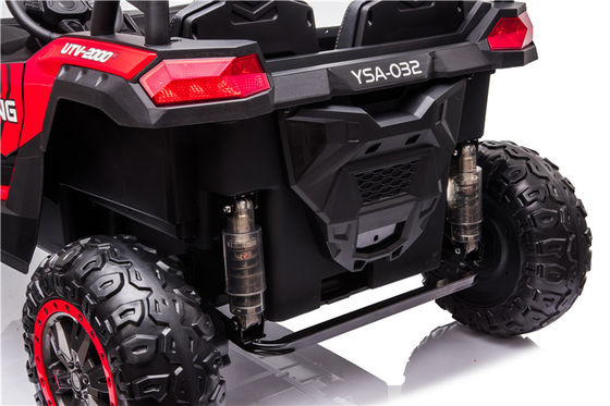 555*2 Motore Bianco 24V Ragazzi Ride On Car 2022 UTV elettrico ricaricabile con due posti