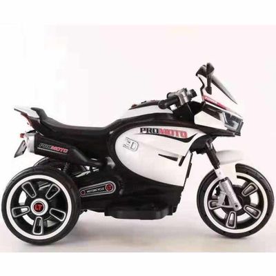 Triciclo elettrico per bambini a batteria da 6 V con musica e motore leggero 380*2