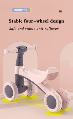 2023 Plastic Balance Bike Scooter Auto per bambini Rosa/Azzurro Bicicleta senza pedale