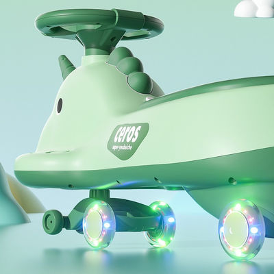 Anti-Rollover Flash Wheel Swing Ride On Scooter Car per bambini Cartone Dimensioni 69*25*32cm