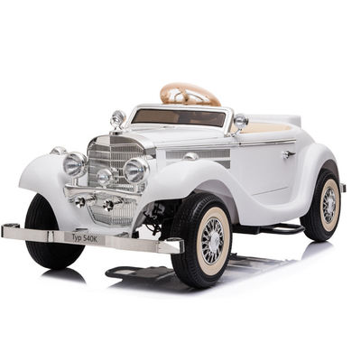 12V550 12000rpm *1 Motor Retro Electric Ride On Car Toy per bambini in plastica