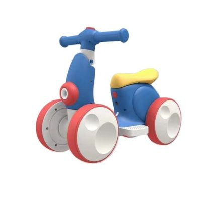 Style Unisex 6V Ride On Electric Baby Scooter con illuminazione musicale e auto di bilanciamento