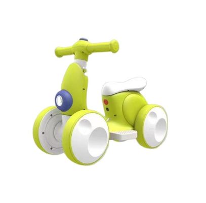 Style Unisex 6V Ride On Electric Baby Scooter con illuminazione musicale e auto di bilanciamento