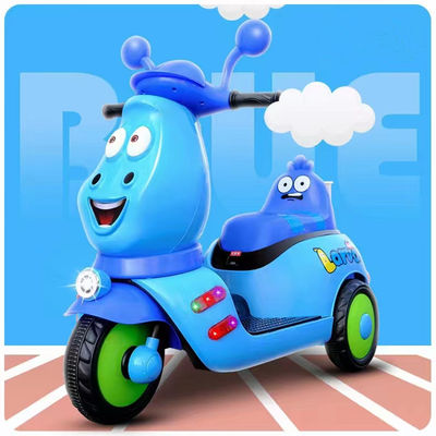 2022 Triciclo ricaricabile per bambini con musica per l'istruzione precoce e design anti-roll