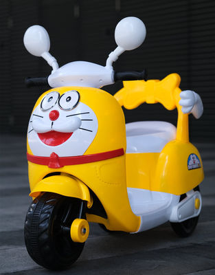 Motocicletta elettrica a tre ruote per bambini unisex con illuminazione fresca