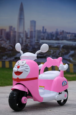 Motocicletta elettrica a tre ruote per bambini unisex con illuminazione fresca
