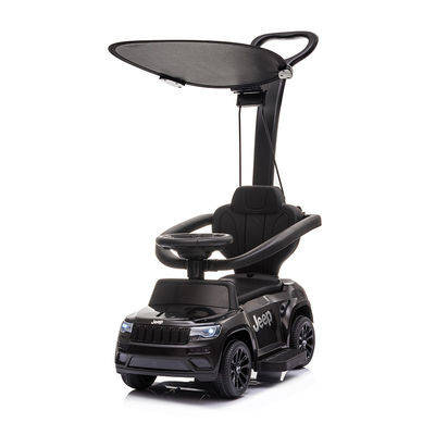 Scooter in forma di auto con musica e luci Unisex Ride On Push Electric Balance Car