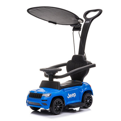 Scooter in forma di auto con musica e luci Unisex Ride On Push Electric Balance Car
