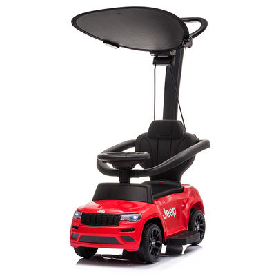Scooter in forma di auto con musica e luci Unisex Ride On Push Electric Balance Car
