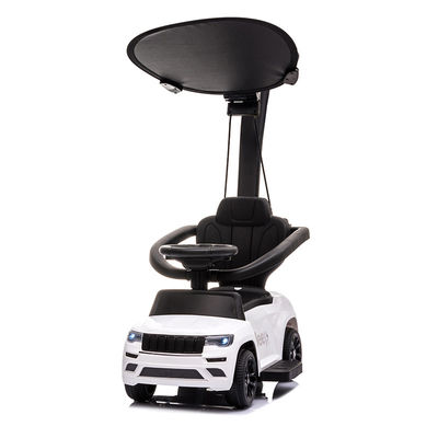 Scooter in forma di auto con musica e luci Unisex Ride On Push Electric Balance Car
