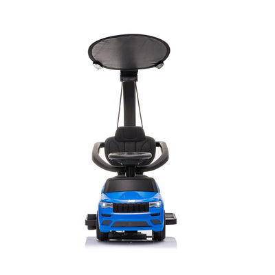 Scooter in forma di auto con musica e luci Unisex Ride On Push Electric Balance Car