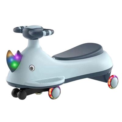Scatola di archiviazione Musica dinamica e illuminazione Plastico in auto per bambini Bicicletta bilanciata