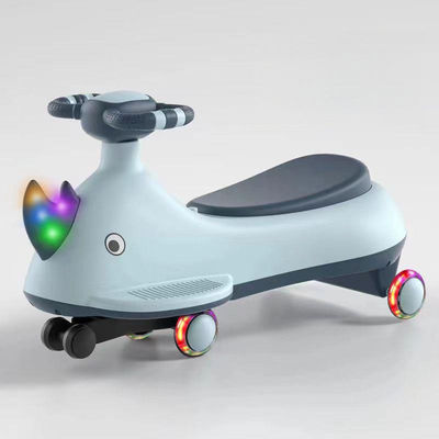 Scatola di archiviazione Musica dinamica e illuminazione Plastico in auto per bambini Bicicletta bilanciata