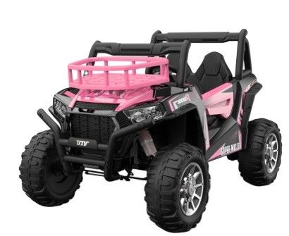 PP plastica 24v batteria elettrica guida in auto con due posti per bambini due posti