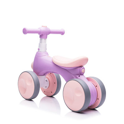 Bicicletta di bilanciamento per bambini da 1 a 6 anni stile auto a quattro ruote