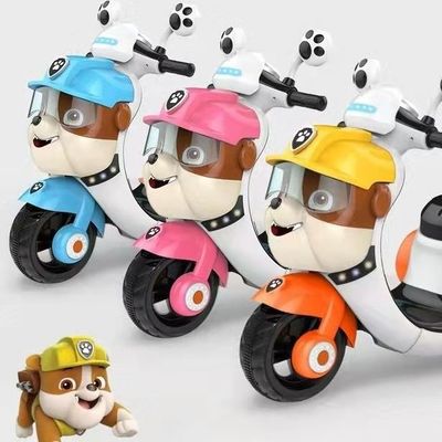 Motocicletta per bambini a tre ruote con luce e musica Tempo di ricarica 8-10 ore