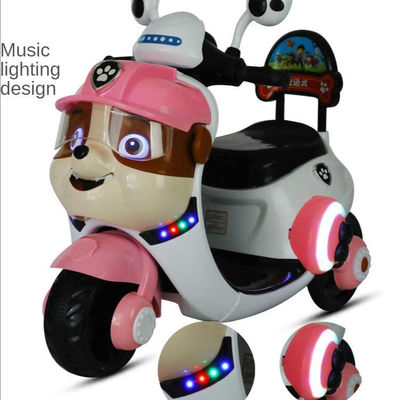Motocicletta per bambini a tre ruote con luce e musica Tempo di ricarica 8-10 ore