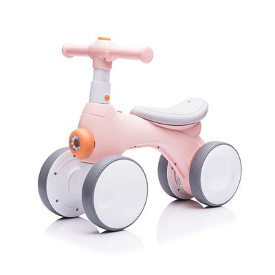 Mini Ride On Car Foot Push Mini Baby Balance Bike per bambini Quattro ruote e plastica
