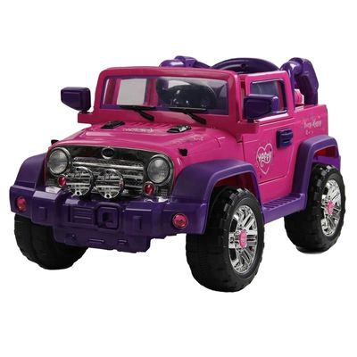2022 Ragazze Automobile elettrica giocattolo 12V batteria Ride On Car con 550 * 2 motore e quattro ruote
