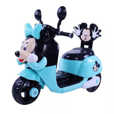 Ride On 6 Volt Electric Motorcycle Car per ragazze Distanze d'età da 2 a 4 anni giocattolo di guida