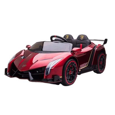 Tipo di plastica PP 12V autorizzato auto per bambini con luci musicali e controllo remoto 2.4G