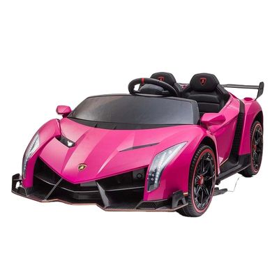 Tipo di plastica PP 12V autorizzato auto per bambini con luci musicali e controllo remoto 2.4G
