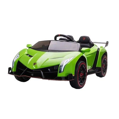Tipo di plastica PP 12V autorizzato auto per bambini con luci musicali e controllo remoto 2.4G