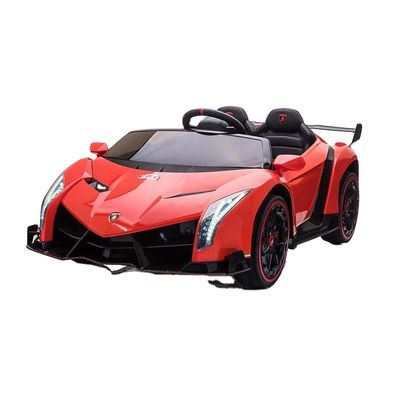 Tipo di plastica PP 12V autorizzato auto per bambini con luci musicali e controllo remoto 2.4G
