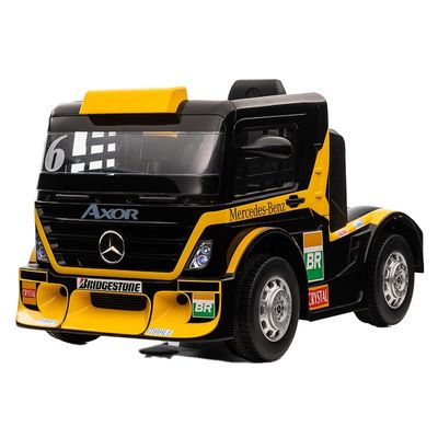 Ride On Toy Truck Car per bambini con rimorchio 6 ruote 12v o 24v Licenza di plastica PP