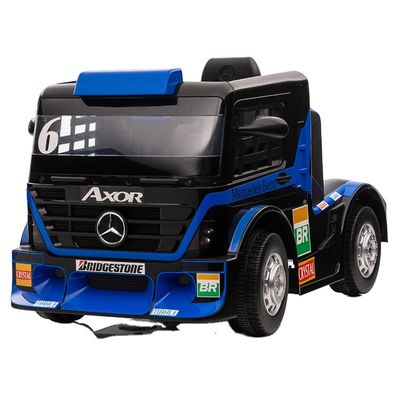 Ride On Toy Truck Car per bambini con rimorchio 6 ruote 12v o 24v Licenza di plastica PP