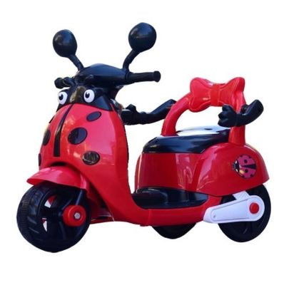Motociclette elettriche di plastica i bambini guidano su giocattoli con luci e musica