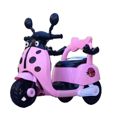 Motociclette elettriche di plastica i bambini guidano su giocattoli con luci e musica