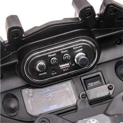 Dimensioni di cartone 109*39*55 cm 12v Guida su moto autorizzata con ruota EVA e musica