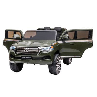 Land Cruiser con licenza 12v auto elettrica Ride On Car per bambini con design a controllo remoto