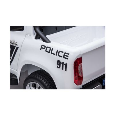 Imballaggio 142*77*40.5 2.4G telecomando due posti 12V autorizzato polizia guida in auto per bambini