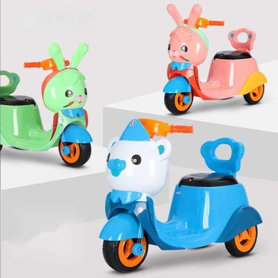 Funzione musicale dinamica 2022 Triciclo elettrico Motociclo auto per bambini Unisex e divertimento