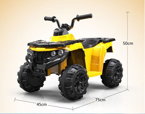6v ATV Beach Car con fari elettrici ricaricabili Per bambini da 2 a 6 anni