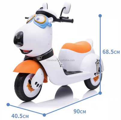 6v Motociclette elettriche con musica e luci G.W. N.W. 9,6/7,45 kg PP di plastica