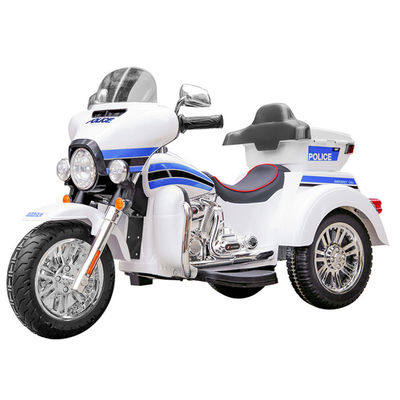 Unisex Genere 12V Bambini in moto con una modella sexy in vernice rossa