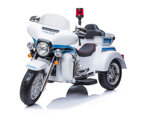 Unisex Genere 12V Bambini in moto con una modella sexy in vernice rossa