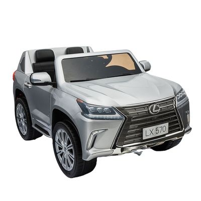 Colore di pittura blu Bambino guida in auto 12v SUV elettrico giocattolo con telecomando e musica