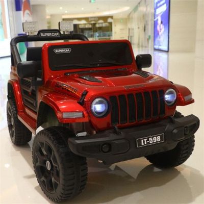 Bambini in auto 12V elettrico 2 posti con telecomando e batteria ricaricabile