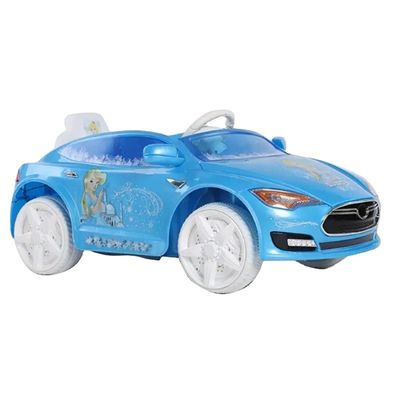 6V auto elettrica due posti con luce frontale a LED Perfetto per bambini tra i 3 e gli 8 anni