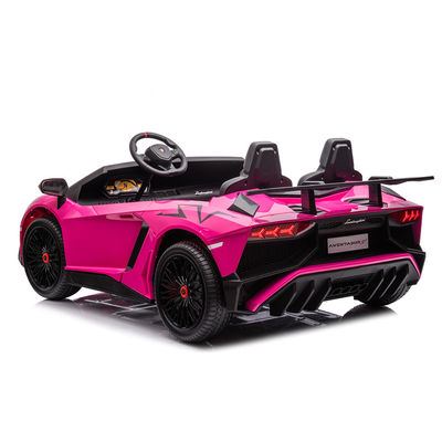 Controllo remoto 2 posti auto elettrica per bambini 24 volt auto autorizzate per bambini