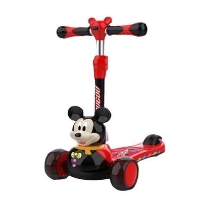 Pedale pieghevole non scivoloso ruota larga guida su scooter auto per bambini conveniente e divertente