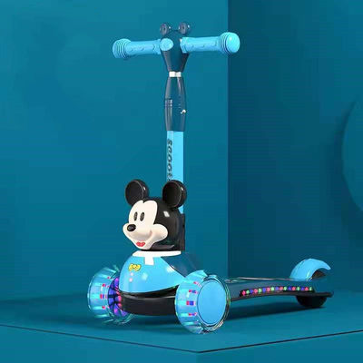 Pedale pieghevole non scivoloso ruota larga guida su scooter auto per bambini conveniente e divertente