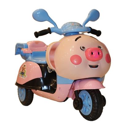 Canzoni per bambini Illuminazione a LED Giocattoli Guida su moto elettrica a 6 V per bambini dai 3 ai 6 anni